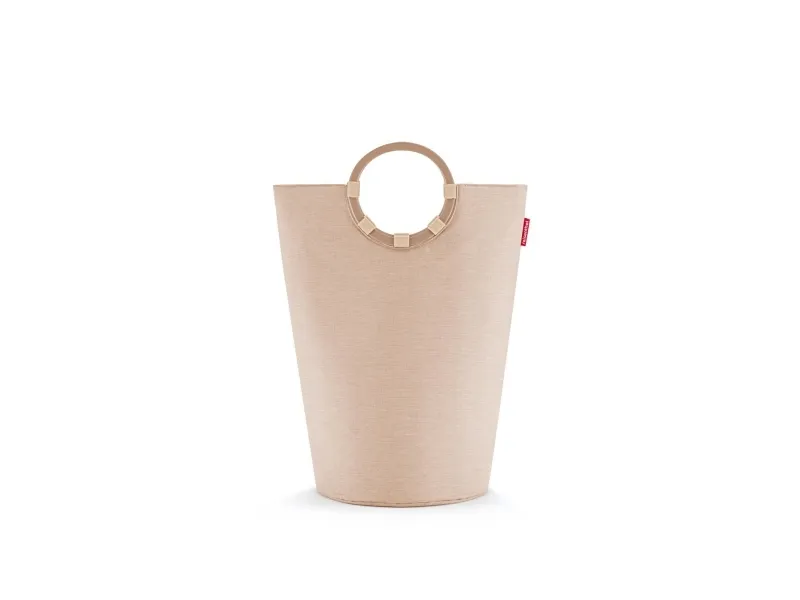 Reisenthel loophome M, Ferskenfarge, Aluminium, Polyester, Kurv, Twist coffee, Monokromatisk, Innendørs