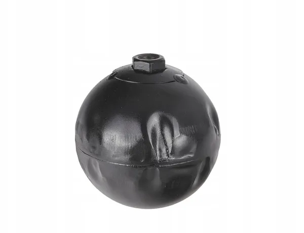 Skorsteinsfeiekule med M12 mutter, 1,9 kg, diameter 90 mm
