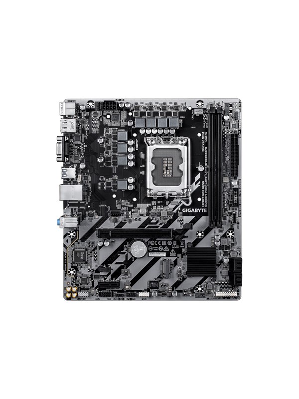 GIGABYTE H810M S2H GEN5 - motherboard - micro ATX - LGA1851 Socket - H810 Hovedkort - Intel H810 - Intel LGA1851 socket - DDR5 RAM - Micro-ATX