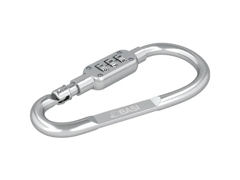 Basi 0006-0104-2600 karabinkroker, båndstropper (Ø x L) 6 mm x 95 mm
