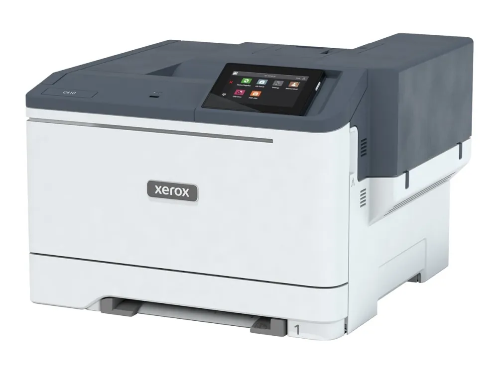 Xerox C410V/Z - Skriver - farge - Dupleks - laser - A4/Legal - 1200 x 1200 dpi - opp til 40 spm (mono) / inntil 40 spm (farge) - kapasitet: 251 ark - USB, Gigabit LAN, USB 2.0 vert - Green World Alliance returprogram