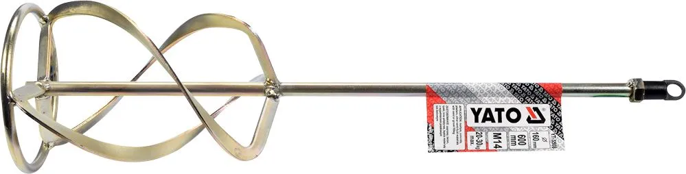 Trippel spiralrører 160 x 600 mm M14 [YT-5508]