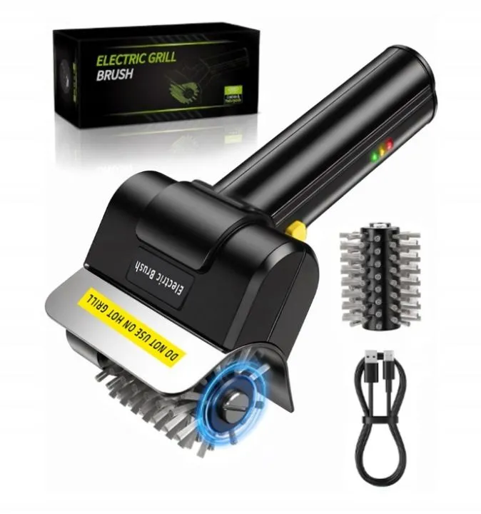 Powerlink by Extralink CleanGrill 360 | Electric grill cleaning brush | USB-C