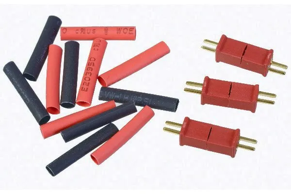 Micro T-plugg, 3 sett m/krympeflex