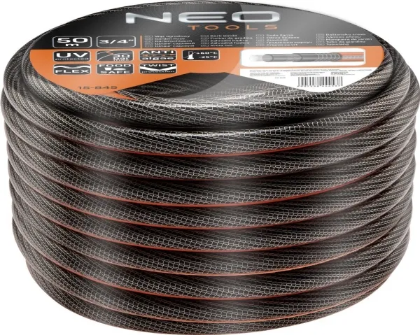 Neo hageslange Profesjonell 3/4 & quot  50m 6 lag (15-845)