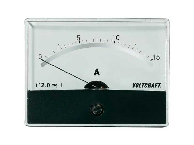 VOLTCRAFT AM-86X65/15A/DC måleinstrument for innbygging, dreiespole