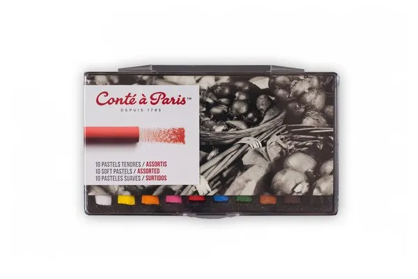 Conte Soft Pastel-sett 10 ass. P