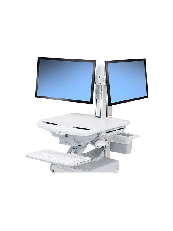 Ergotron SV Dual Monitor Kit - stand (adjustable arm)