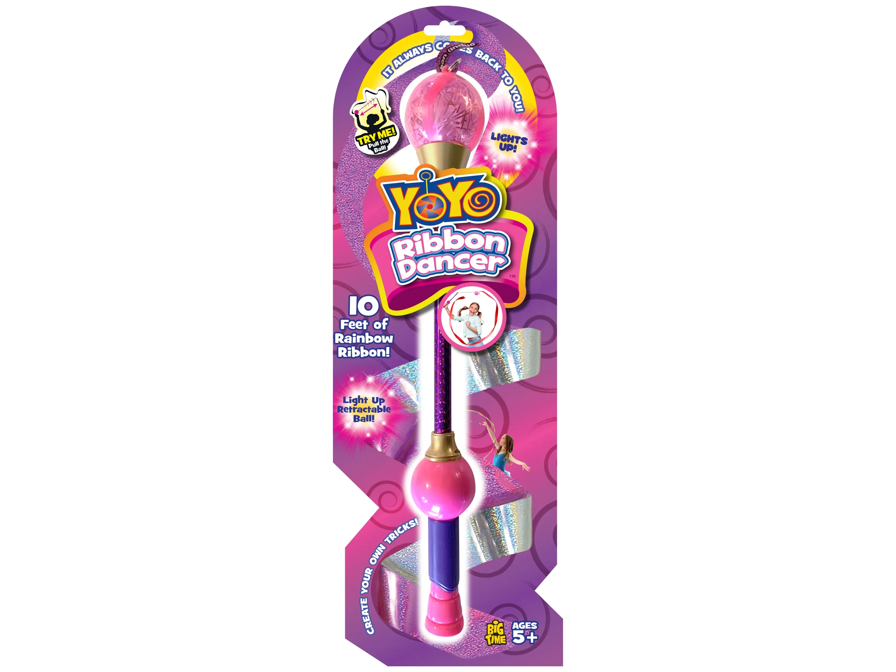 YoYo Ribbon Dancers w/light - Assorted