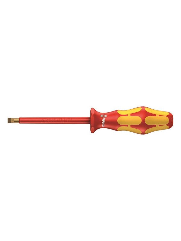 Wera 160 i vde insulated screwdriver for slotted screws 0.4 x 2.5 x 80 mm