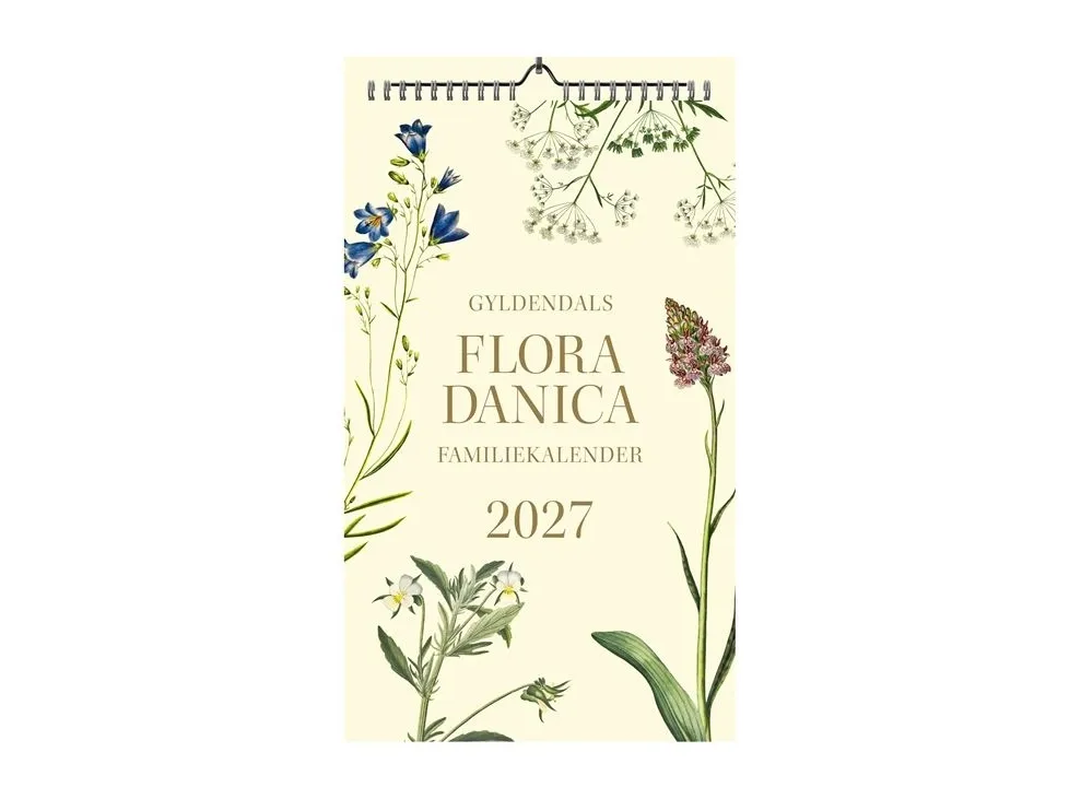 Flora Danica-familiekalender 2027 | Gyldendal