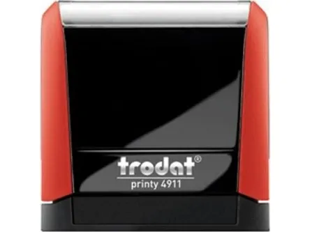 Trodat stempel TRODAT 4911 38/14 mm rød 44377
