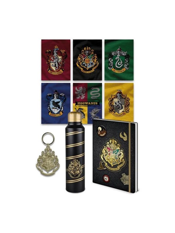 Pyramid - Harry Potter (Colorful Crest) Premium - Gavepakke