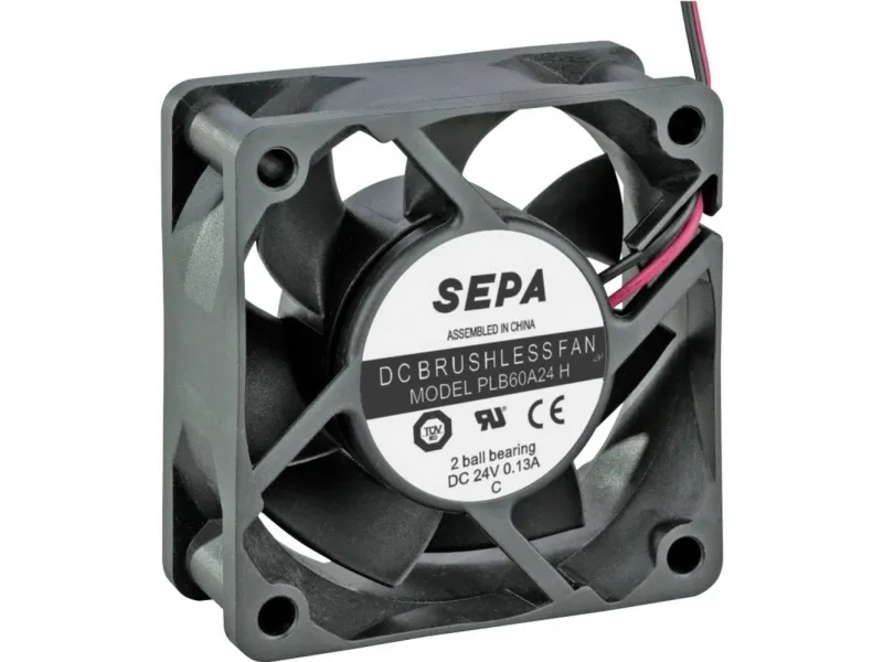 SEPA PLB60A24SE16A aksialvifte 24 V/DC 36,7 m³/h (L x B x H) 60 x 60 x 25 mm