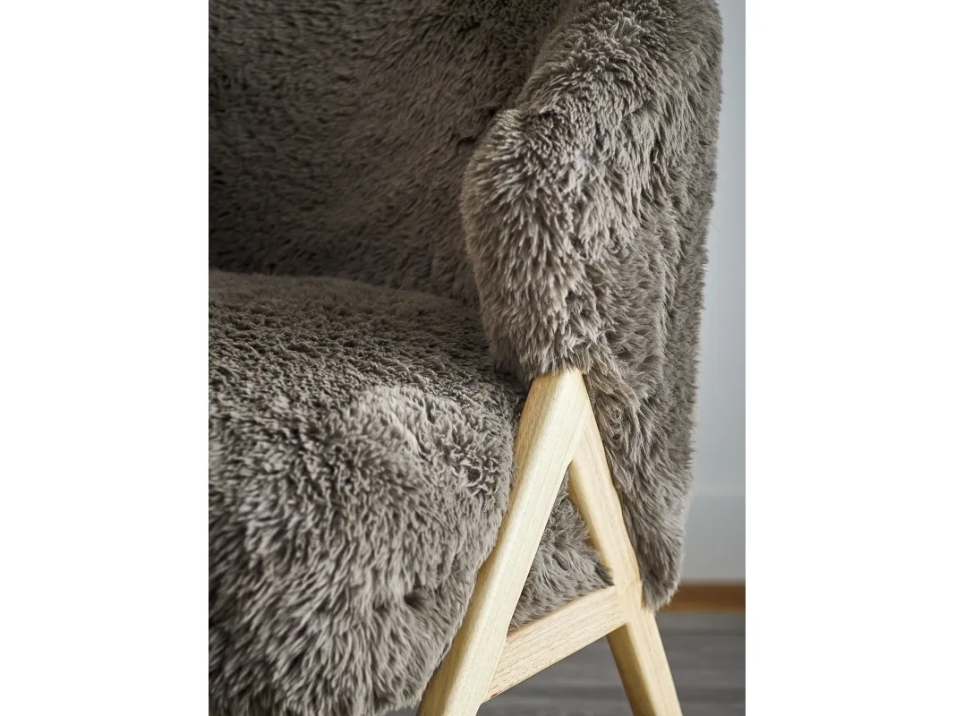 BLOOMINGVILLE Camino loungestol, brun, FSC®100%, gummitre
