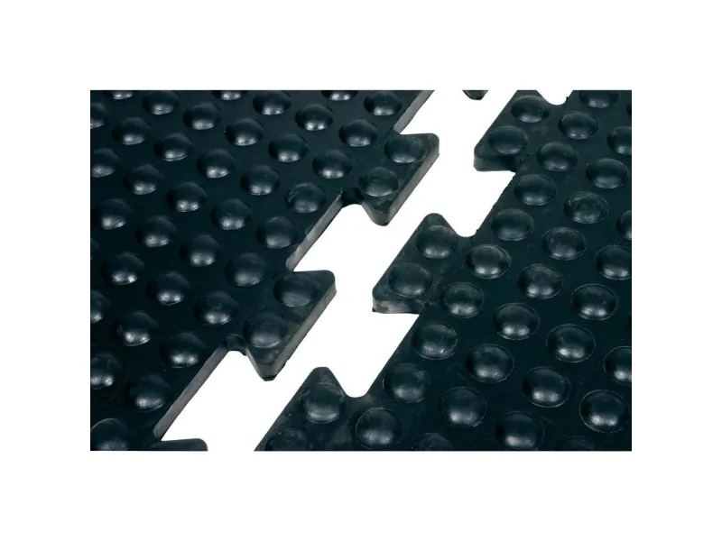 COBA BF010004 bubblemat arbeidsplassmatte (L x B x H) 600 x 900 x 14 mm sort