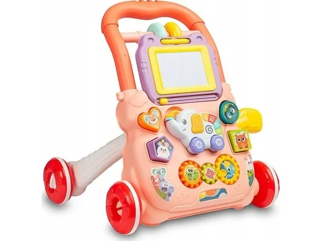 Toyz EDUCATIONAL TOY - ZOO PINK PUSHER