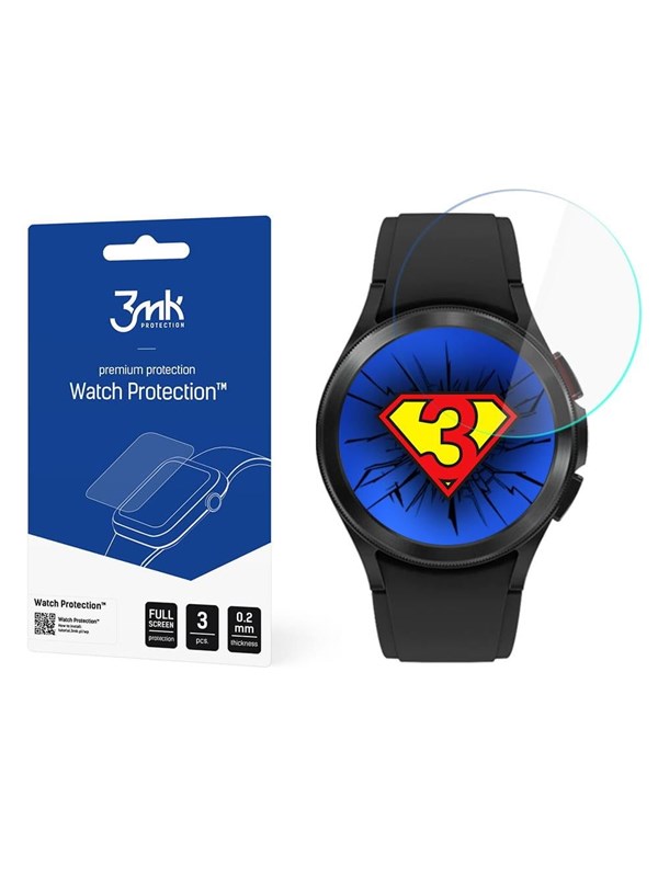 3mk Samsung Galaxy Watch 4 Classic 46mm -  Watch Protection™ v. FlexibleGlass Lite
