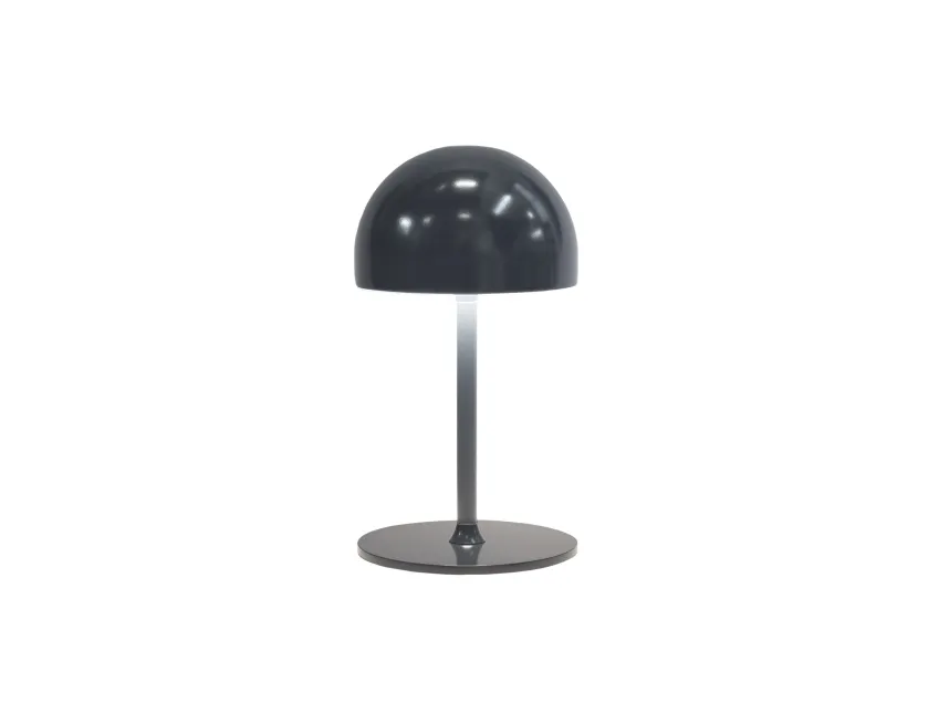 Sirius Tim oppladbar lampe – mørk grå – H 22 cm