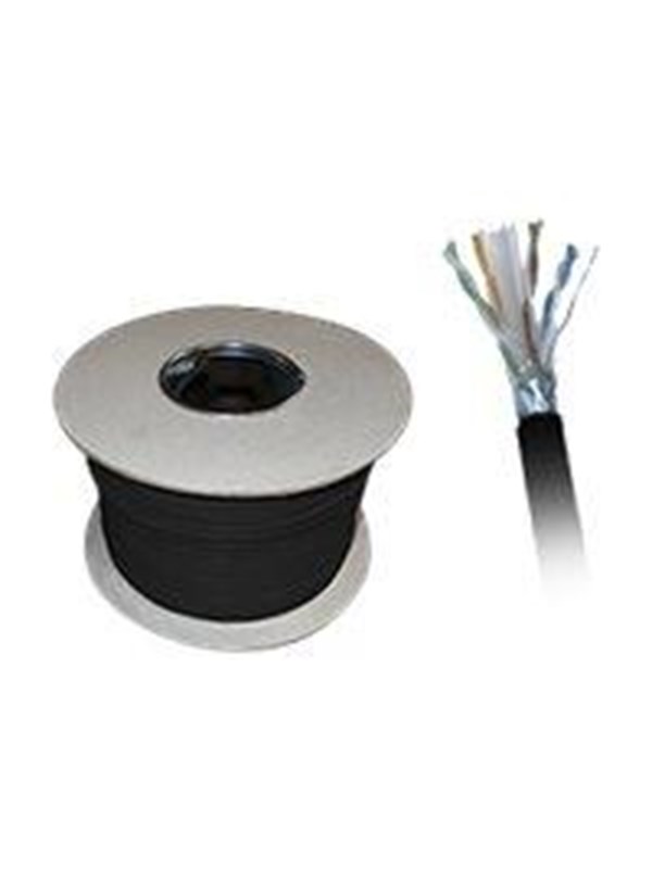 A-LAN Technologie ALANTEC bulk cable - 305 m - black - Svart - 305m