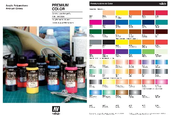 Fargekart: Premium Color