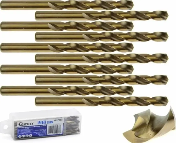 Geko drill HSS koboltbor for metall 8,5 mm (10/240)