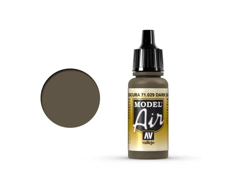 Vallejo 71.029, 17 ml, Brun, Matte, Flaske