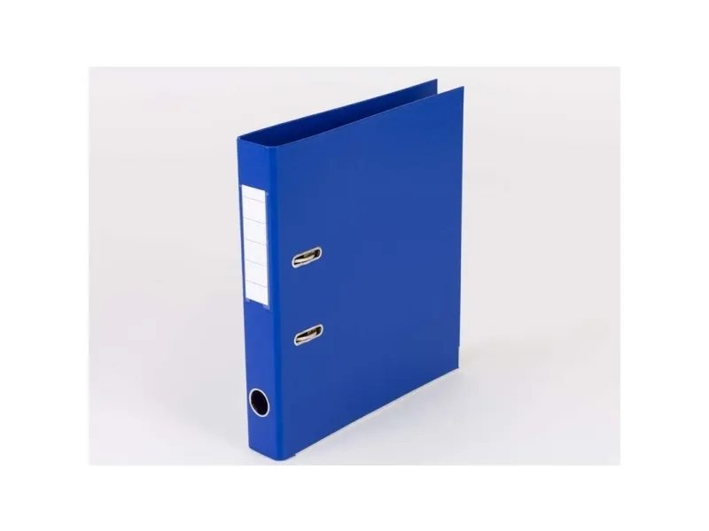 Brevordner, Q-Line blå, Metalskinne, 50mm, 210x297mm antal ringe: 2 - (10 stk.)