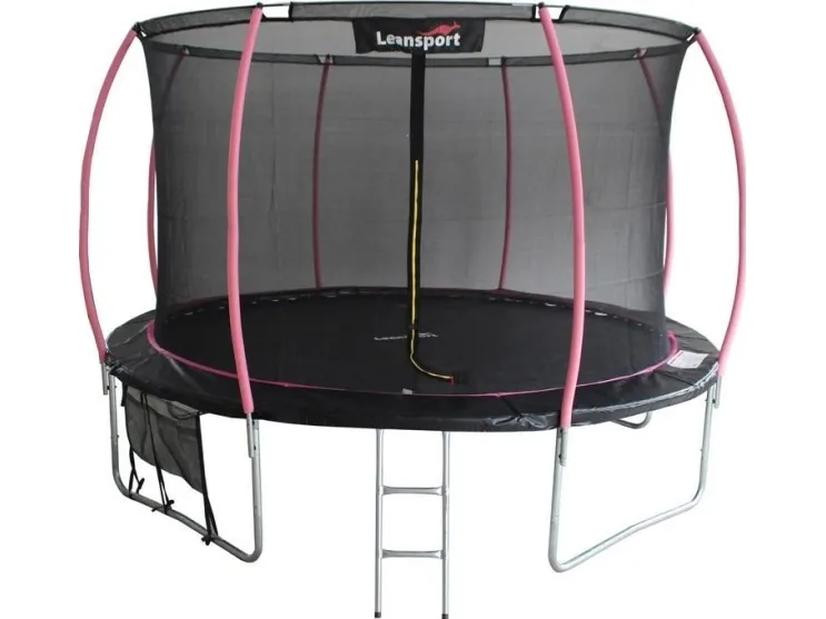 Hagetrampoline Lean Sport 8341 med innvendig netting 12 FT 366 cm