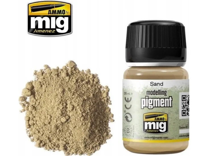 Vallejo Ammo modelleringspigment - Sand (35 ml)
