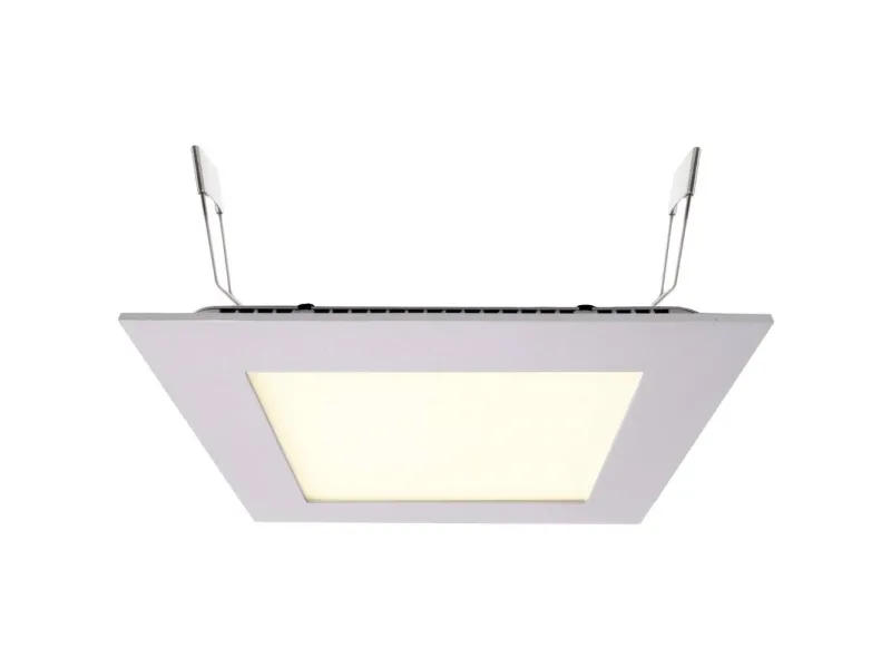 Deko Light 565157 LED panel square 15 LED innfellingslys EEK: G (A - G) SMD LED innebygd 13 W perlelys grå (RAL 9022)