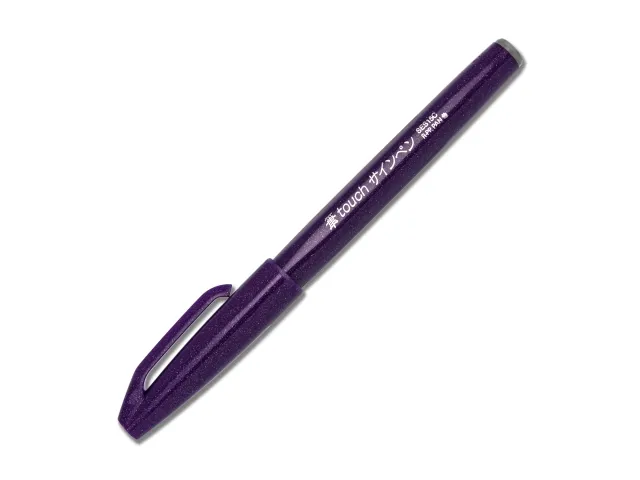 Pentel SES15C-V, Fiolett, Fiolett, Rund, Vann-basert blekk, 1 stykker