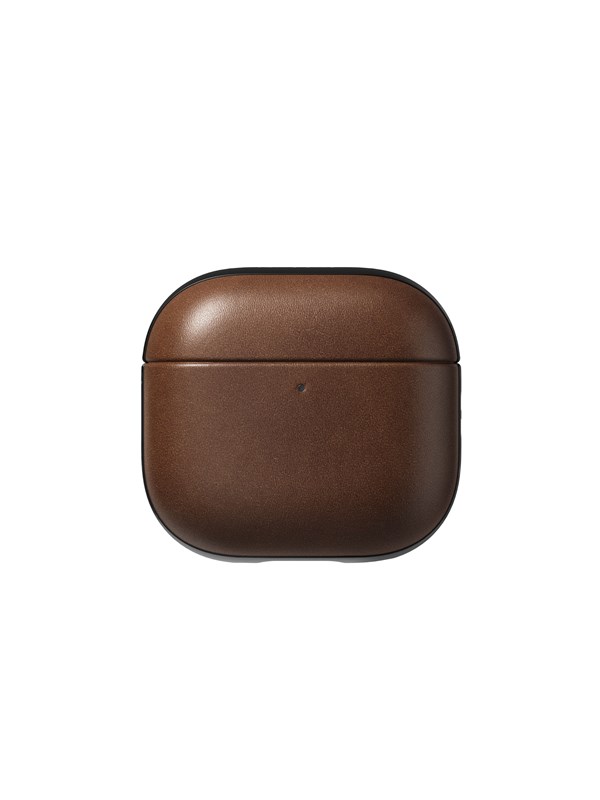 Nomad Modern Leather Case - Airpods 4 | Brown |  Leather