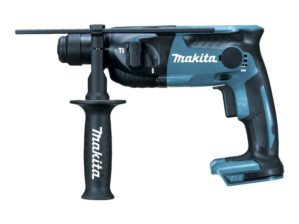 Makita DHR165ZJ - Roterende hammer - trådløs - 2 moduser - SDS-plus - 1.3 joule - uten batteri - 18 V