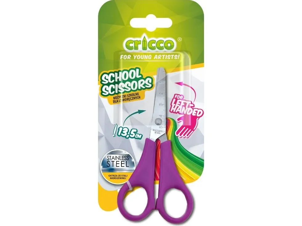 Cricco skrive-/skolekniver for venstrehendte 13,5 cm CRICCO