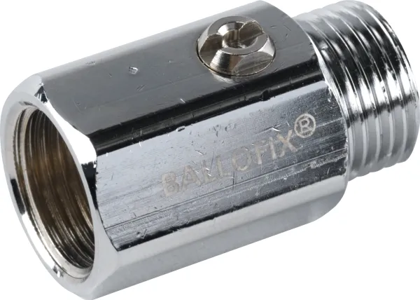 Broen Ballofix m/n 3/4 X 3/4 krom uden greb