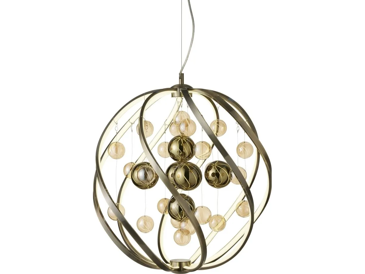 Taket lampe nielsen_light LOFTLAMPE SOLAR 3000K antikk messing