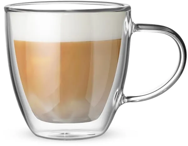 Bialetti Capri, Gjennomsiktig, Glass, Rund, 2 stykker, 160 °C, 160 ml
