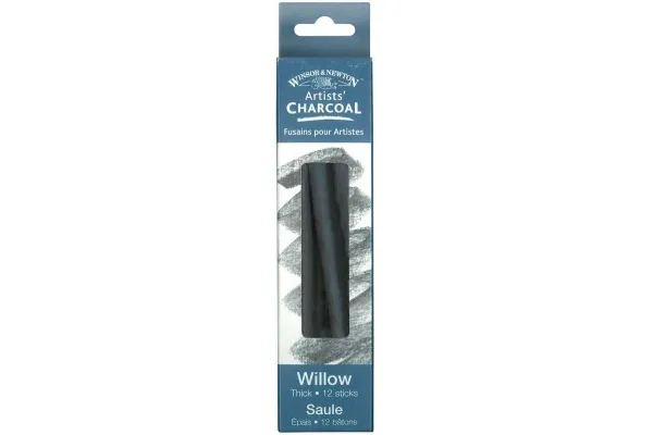 Willow charcoal tykk 12 stk