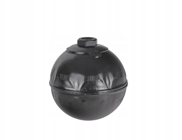 Skorsteinsfeiekule med M12 mutter, 1,3 kg, diameter 80 mm
