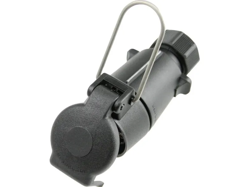 AS Schwabe 60463 tilhengerkontakt [åpne kabelender - kontaktuttak 7-polet type S] plast