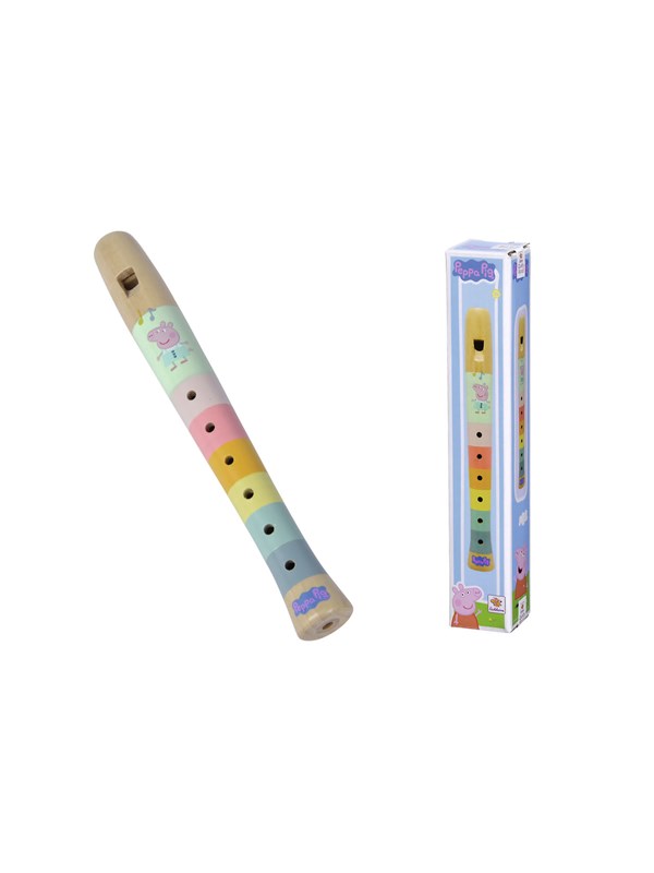 Eichhorn Peppa Pig Wooden Flute 20cm