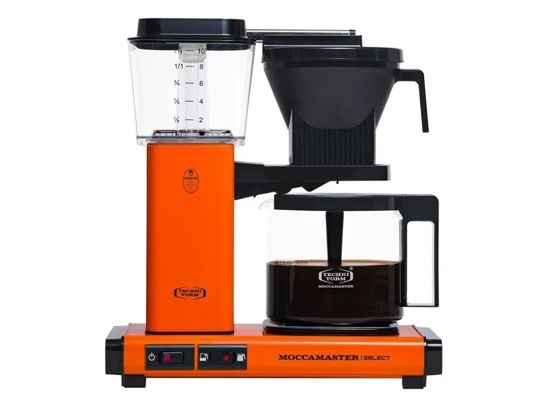 Moccamaster Select kaffemaskin - oransje
