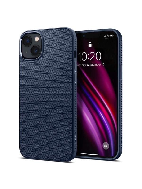 Spigen Liquid Air - navy blue - iPhone 14