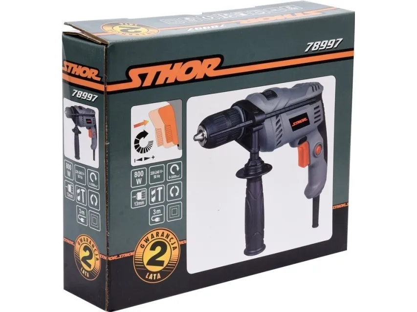 Sthor slagboremaskin T78997 800 W