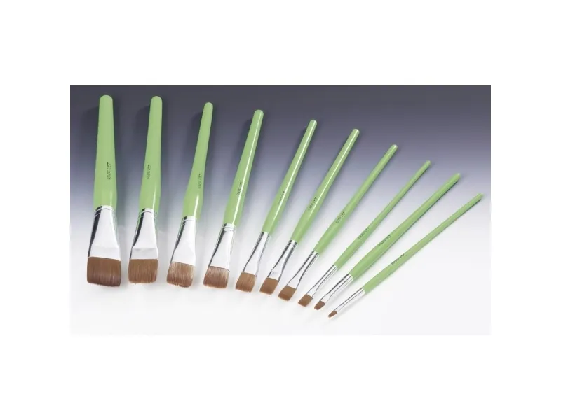 ZAHN pensel flatpensel Ponex (6 deler)