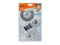 Fein Combo Renovation - Saw blade and spatula set - 3 deler - Starlock