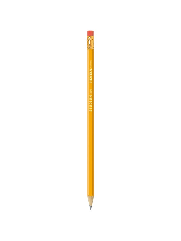 Lyra Studium HB with eraser 12-pack