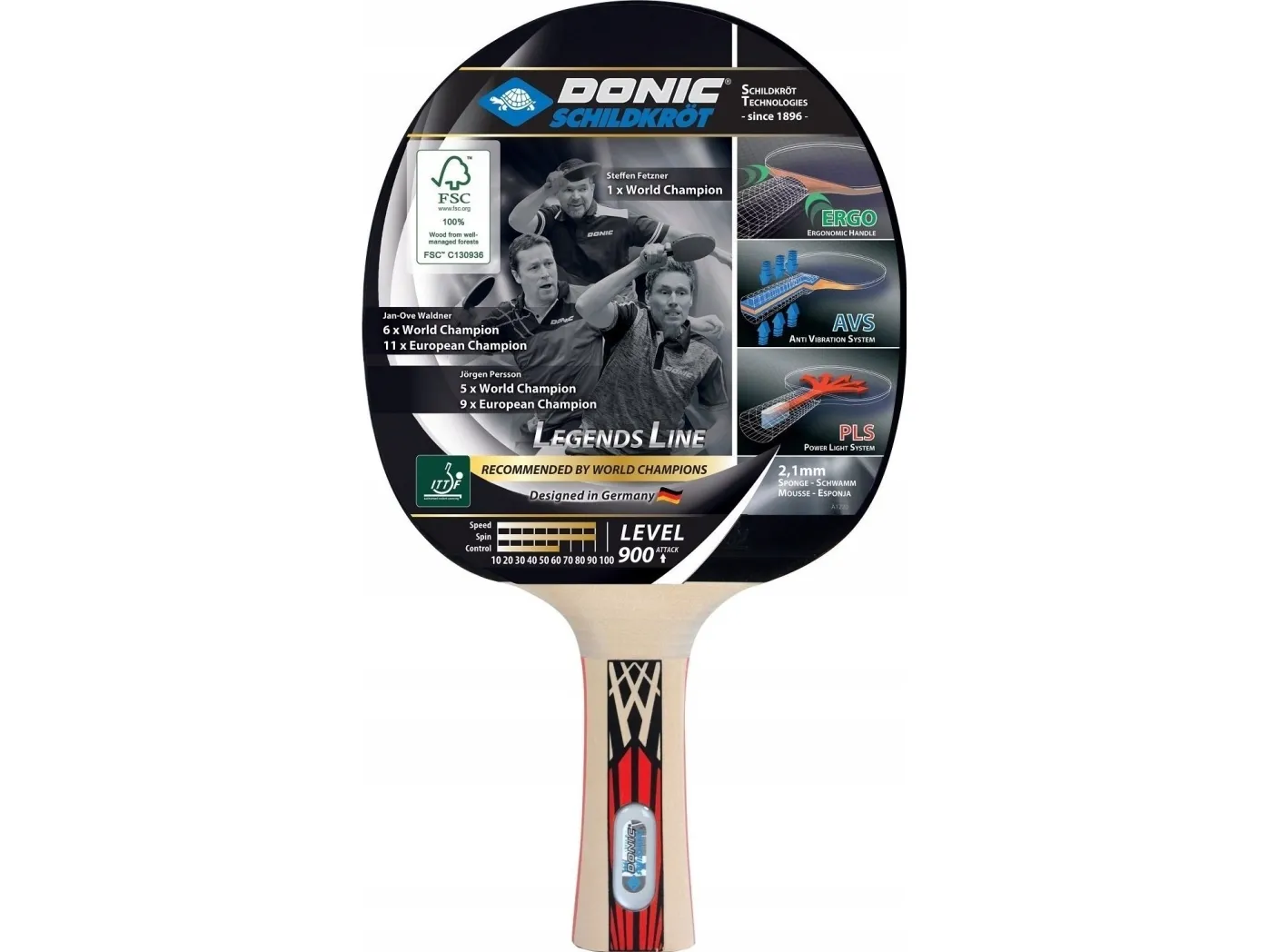 Donic bordtennisracket DONIC Legends 900