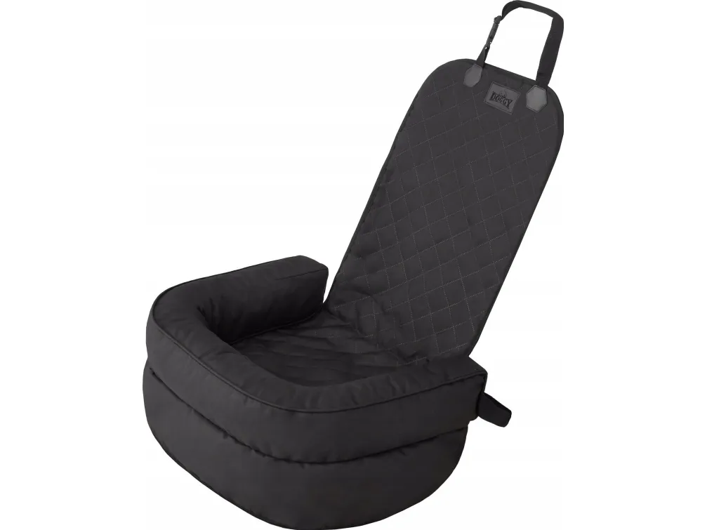 DOGGY TRANSPORTER FRONT svart Oxford